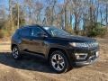 Diamond Black Crystal Pearl 2021 Jeep Compass Limited 4x4
