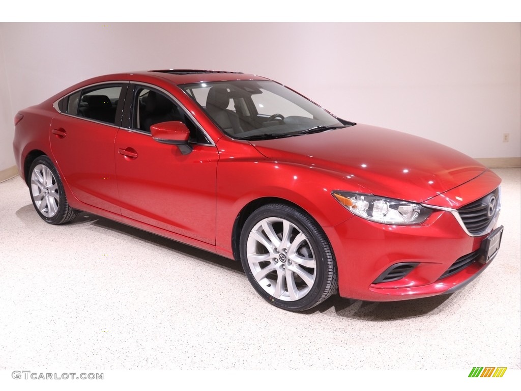 2017 Mazda6 Touring - Soul Red Metallic / Black photo #1