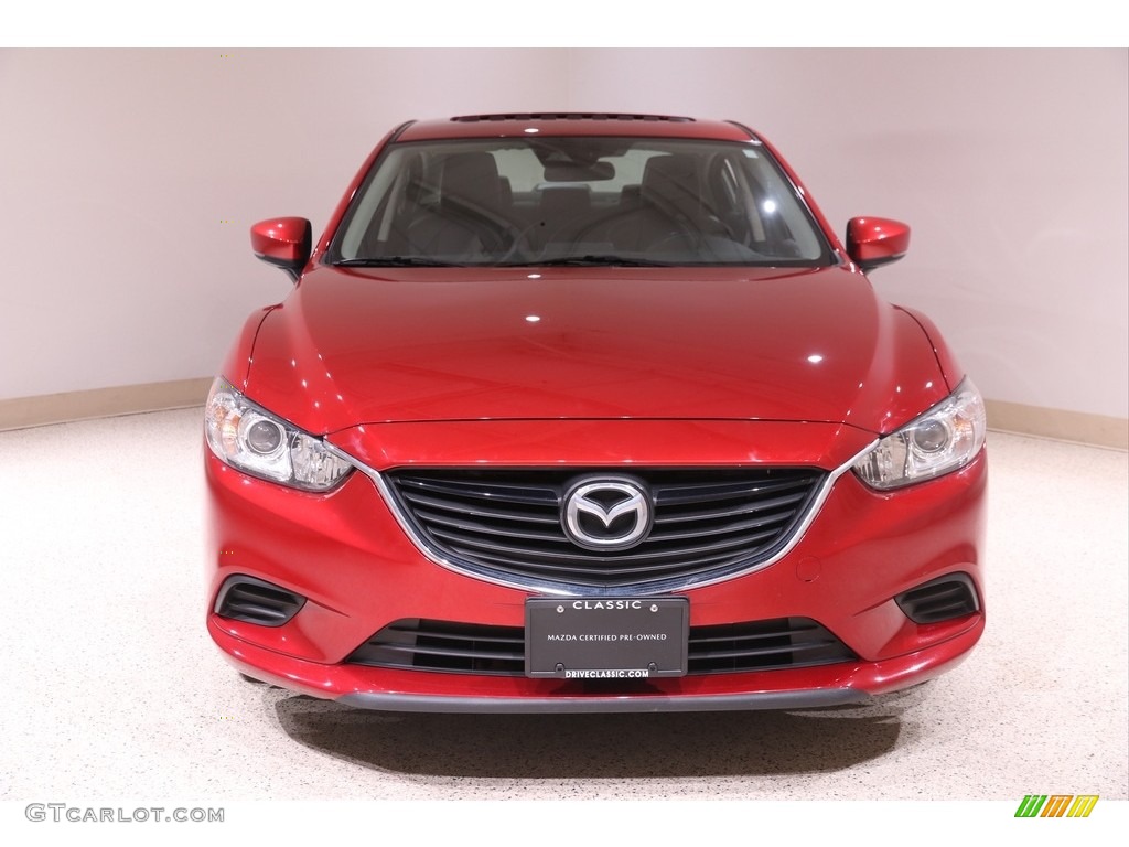 2017 Mazda6 Touring - Soul Red Metallic / Black photo #2