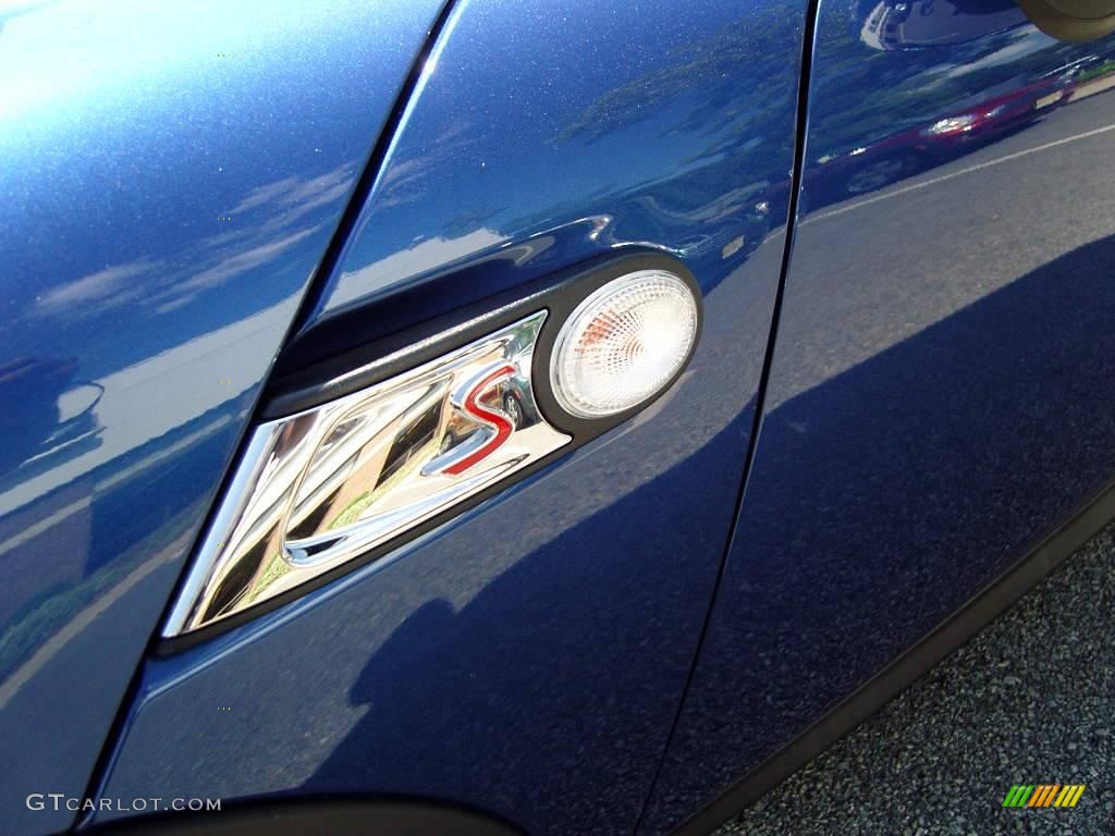 2008 Cooper S Hardtop - Lightning Blue Metallic / Grey/Black photo #36