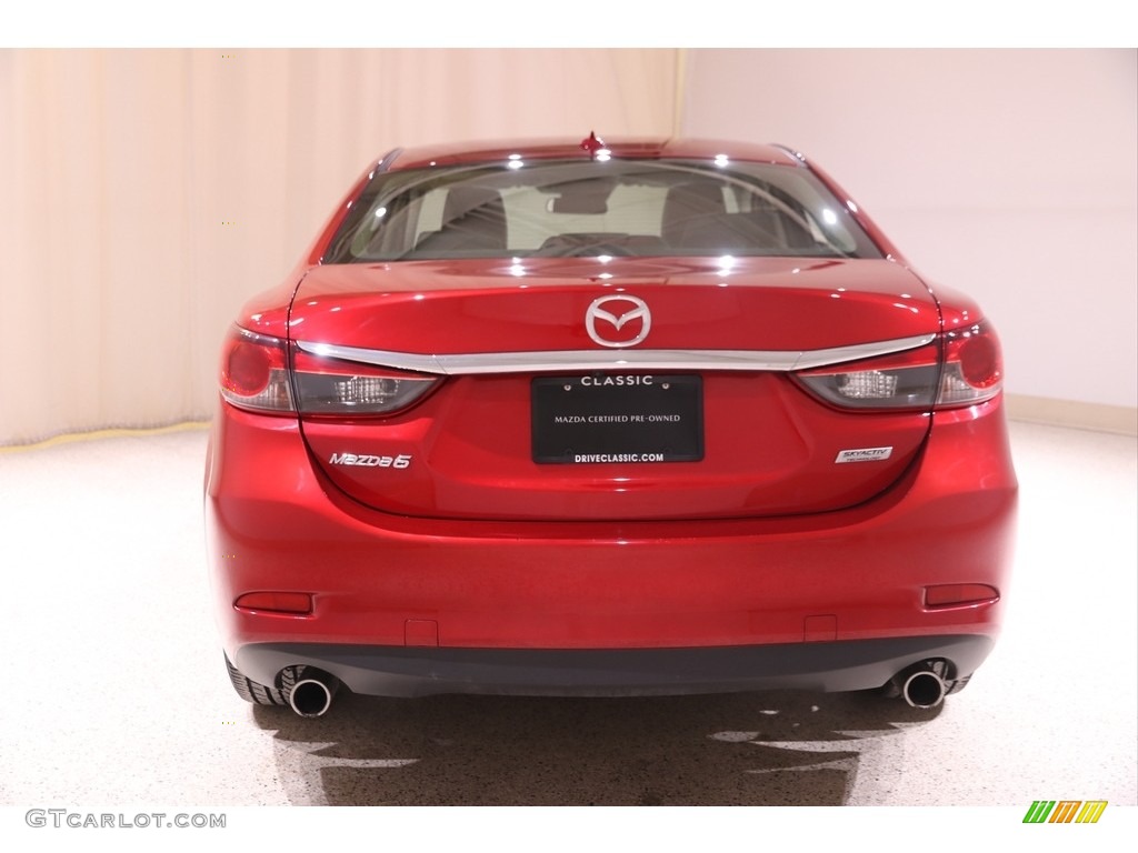 2017 Mazda6 Touring - Soul Red Metallic / Black photo #16