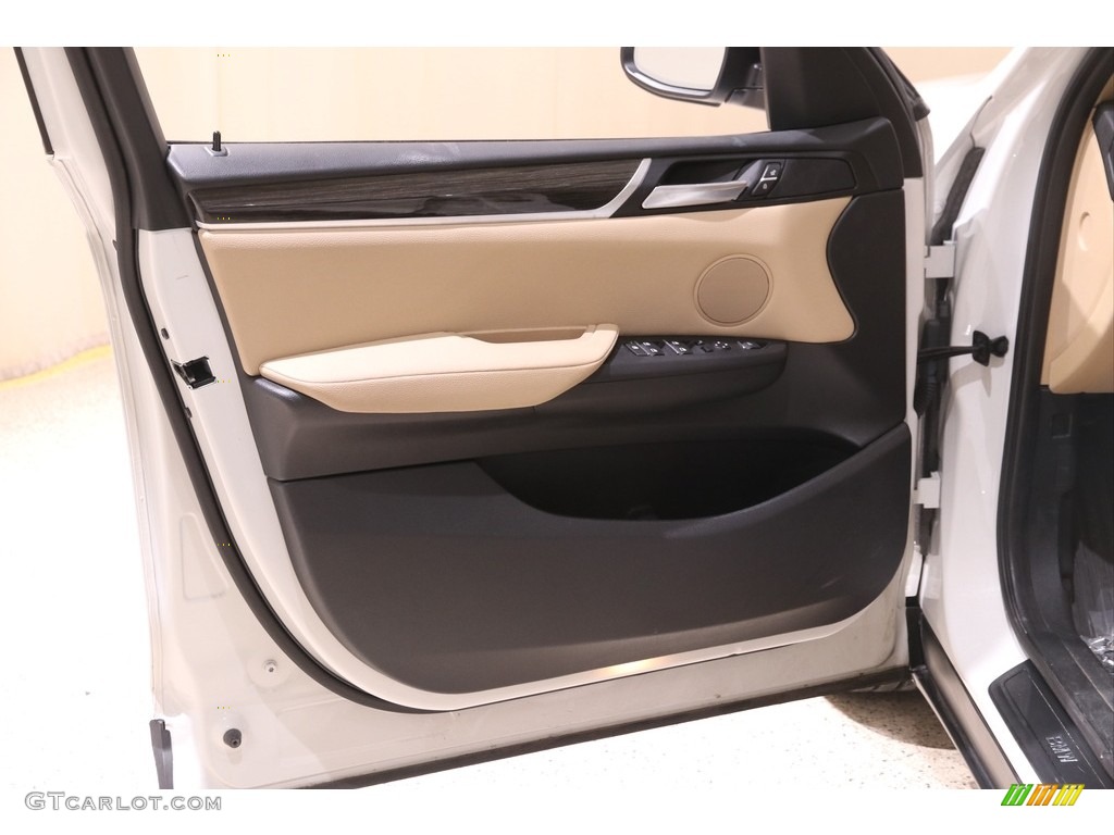 2016 X3 xDrive28i - Mineral White Metallic / Sand Beige photo #4