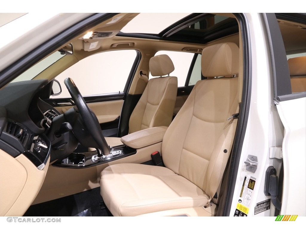 2016 X3 xDrive28i - Mineral White Metallic / Sand Beige photo #5