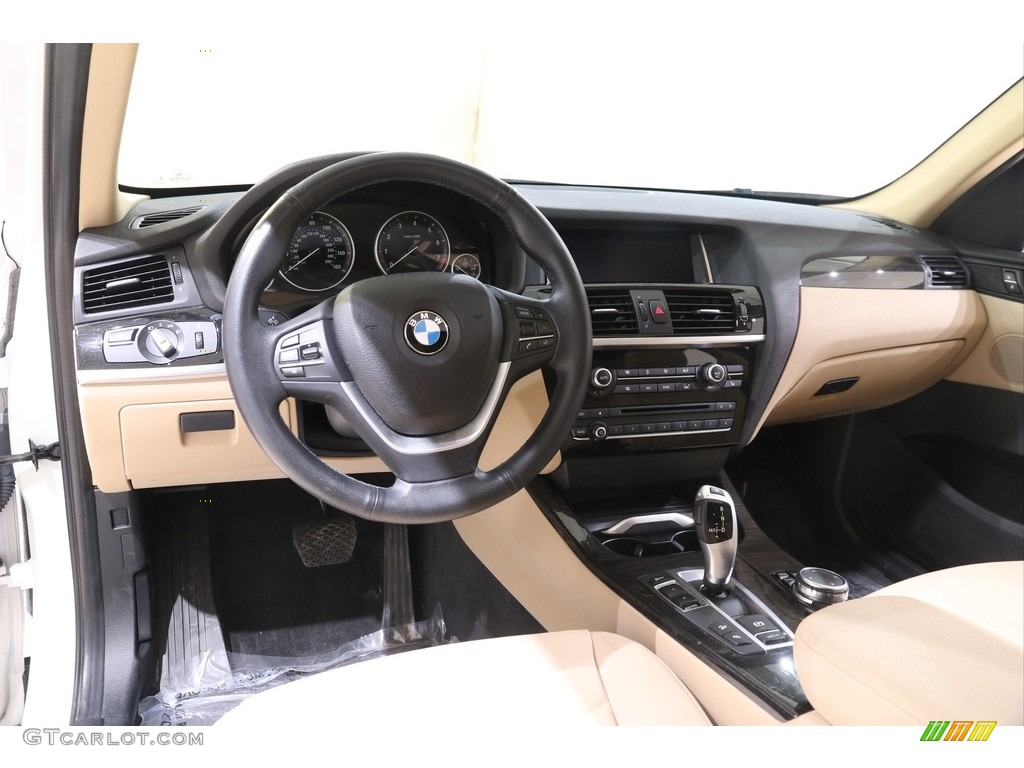 2016 X3 xDrive28i - Mineral White Metallic / Sand Beige photo #6