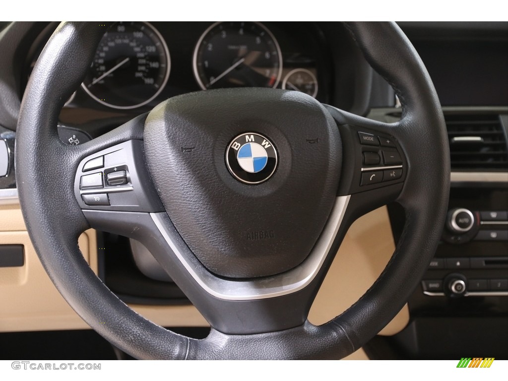 2016 X3 xDrive28i - Mineral White Metallic / Sand Beige photo #7