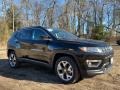 Diamond Black Crystal Pearl 2021 Jeep Compass Limited 4x4