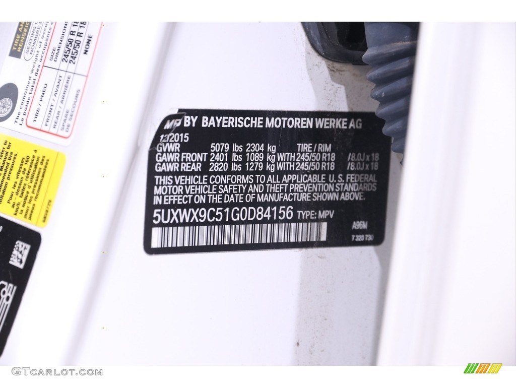2016 X3 xDrive28i - Mineral White Metallic / Sand Beige photo #24