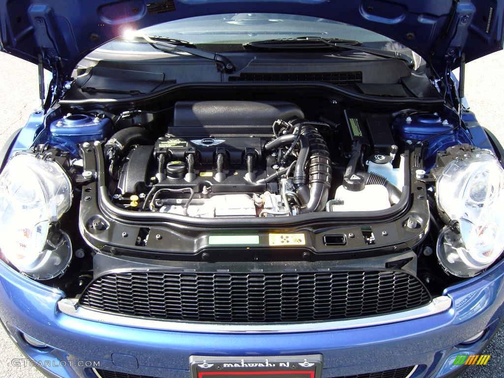 2008 Cooper S Hardtop - Lightning Blue Metallic / Grey/Black photo #57