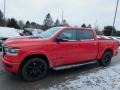 2021 Flame Red Ram 1500 Laramie Crew Cab 4x4  photo #9