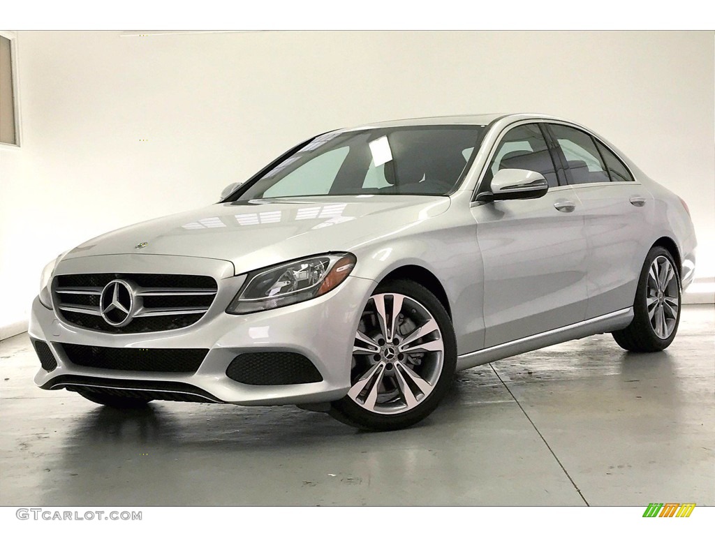 Iridium Silver Metallic 2018 Mercedes-Benz C 300 Sedan Exterior Photo #140961152