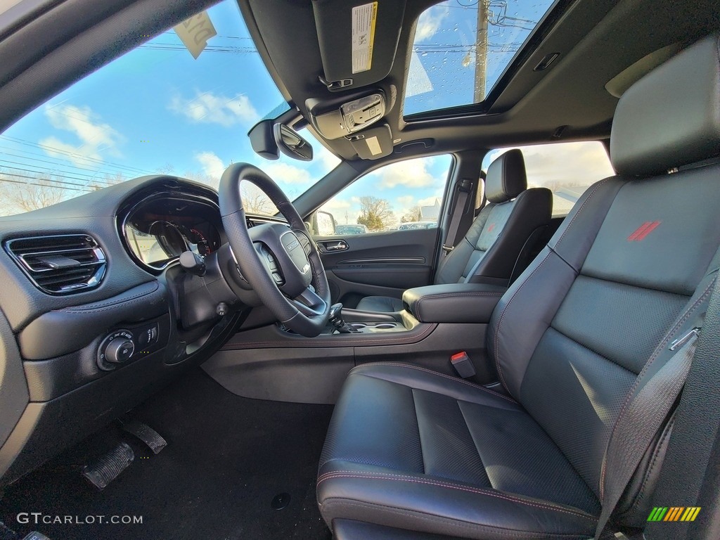 Black Interior 2021 Dodge Durango R/T AWD Photo #140962019