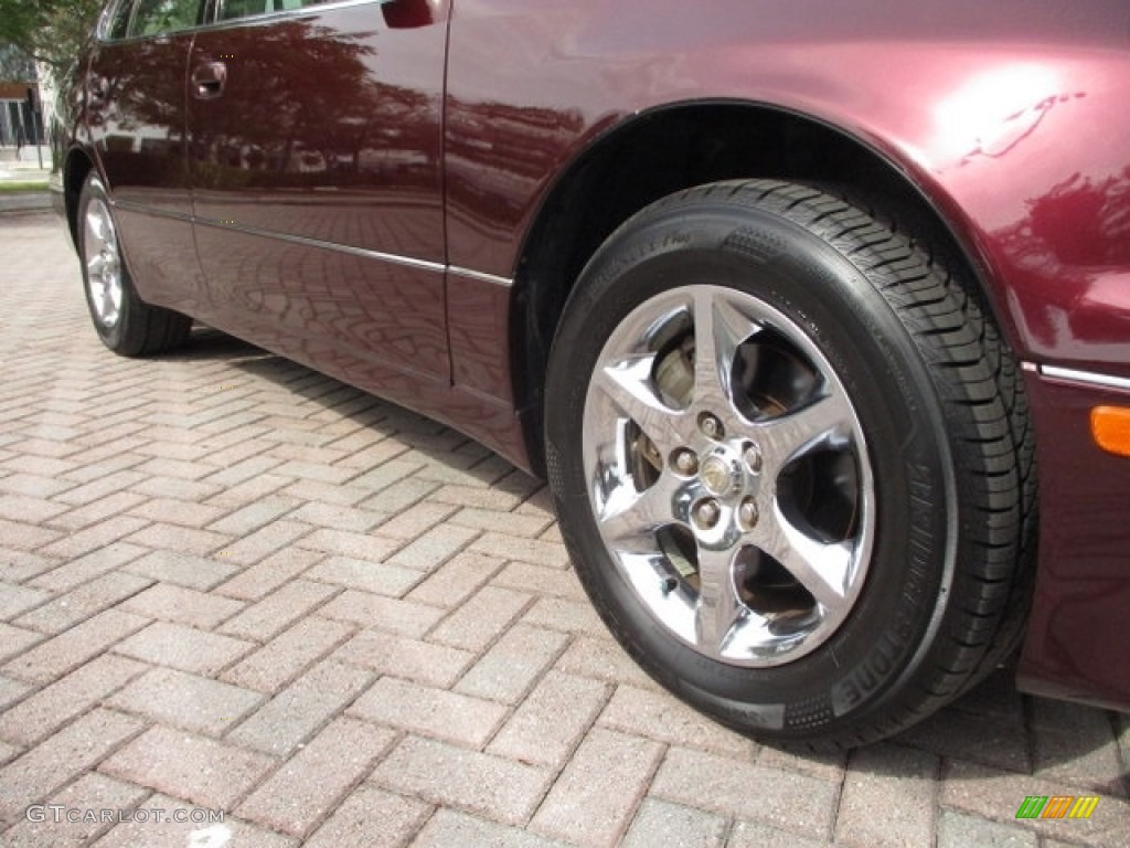 2003 GS 300 - Black Cherry Pearl / Ivory photo #28