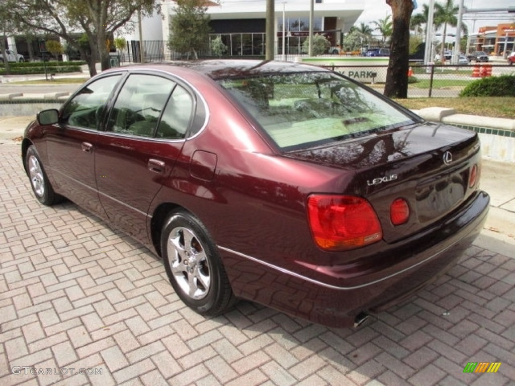 2003 GS 300 - Black Cherry Pearl / Ivory photo #33