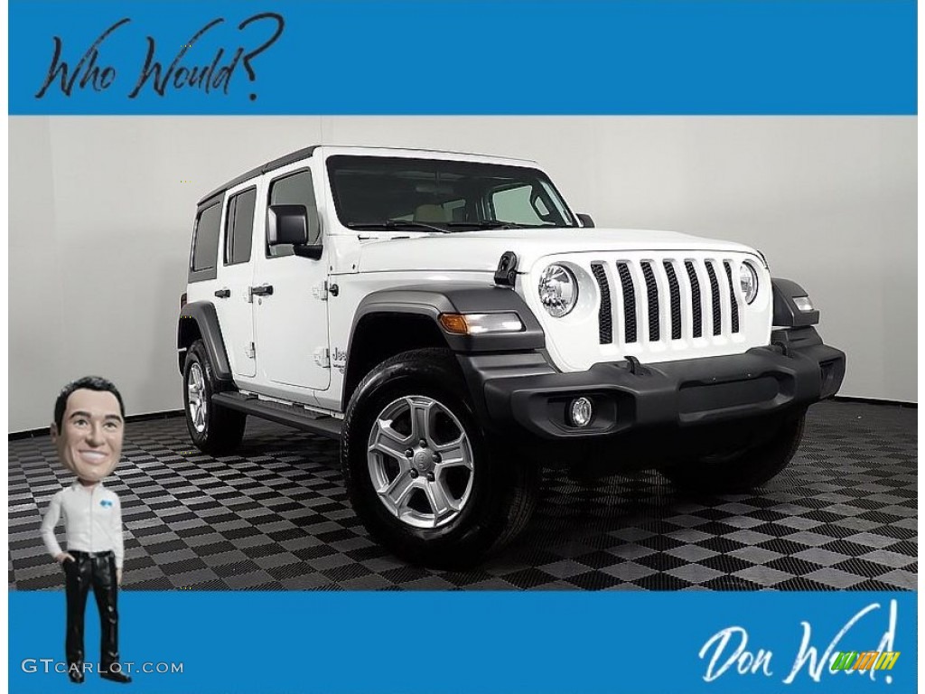 Bright White Jeep Wrangler Unlimited
