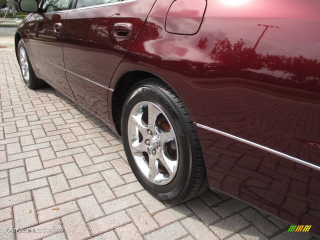 2003 GS 300 - Black Cherry Pearl / Ivory photo #35