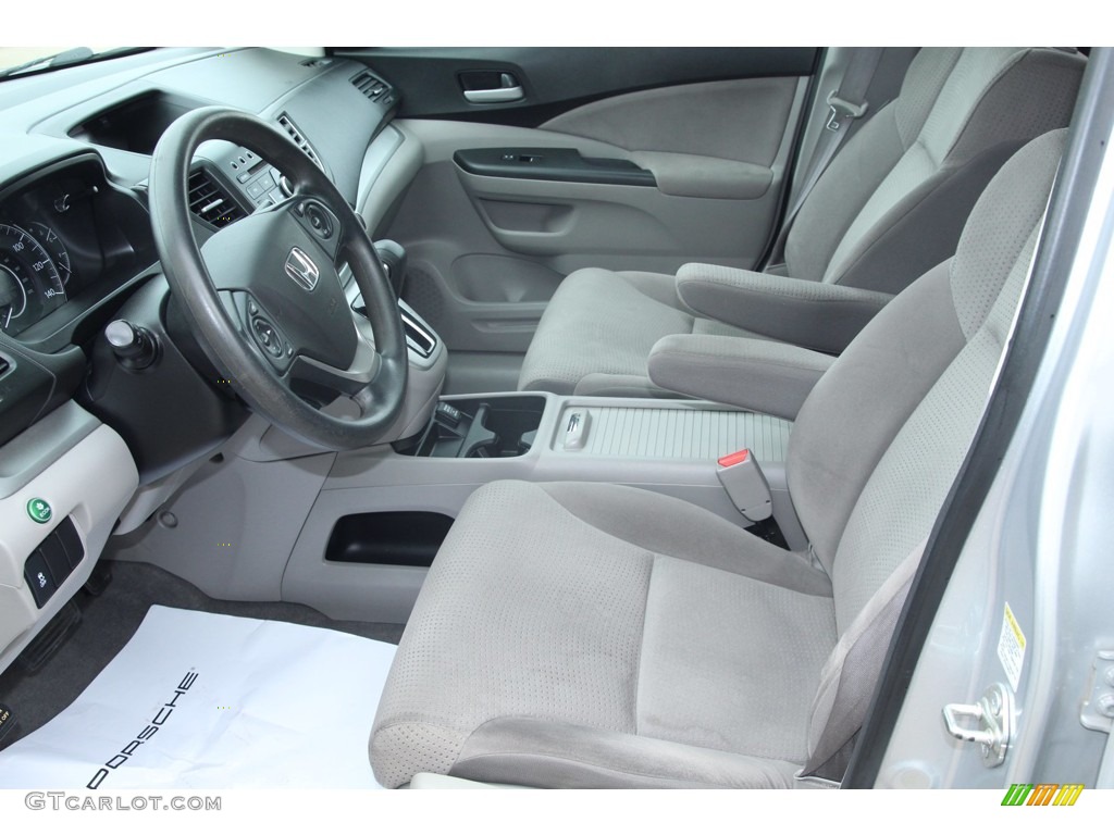2012 CR-V EX - Alabaster Silver Metallic / Gray photo #11