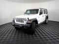2018 Bright White Jeep Wrangler Unlimited Sport 4x4  photo #8