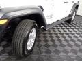 2018 Bright White Jeep Wrangler Unlimited Sport 4x4  photo #9