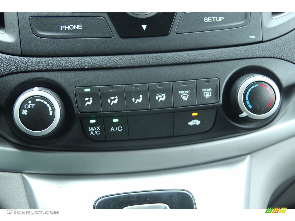 2012 CR-V EX - Alabaster Silver Metallic / Gray photo #15