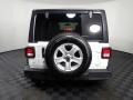 2018 Bright White Jeep Wrangler Unlimited Sport 4x4  photo #12