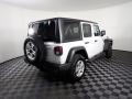 2018 Bright White Jeep Wrangler Unlimited Sport 4x4  photo #16