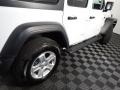 2018 Bright White Jeep Wrangler Unlimited Sport 4x4  photo #17