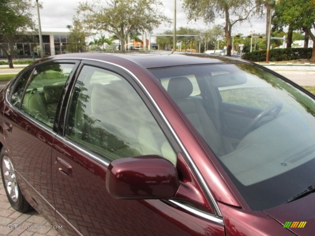 2003 GS 300 - Black Cherry Pearl / Ivory photo #50