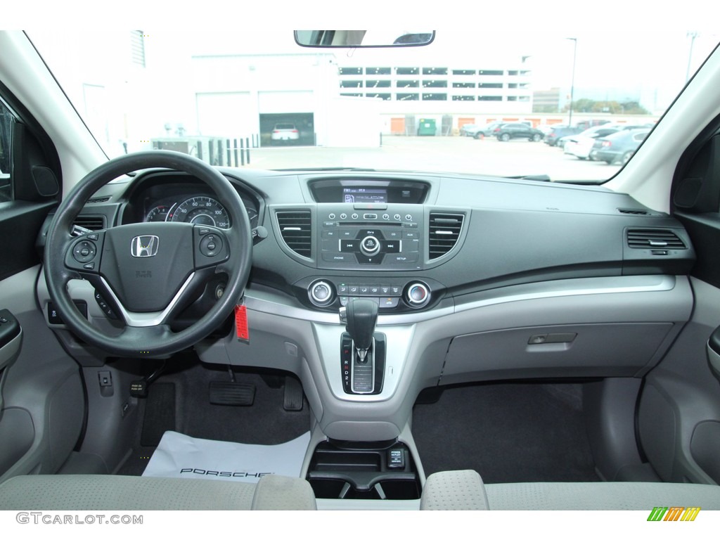 2012 CR-V EX - Alabaster Silver Metallic / Gray photo #22