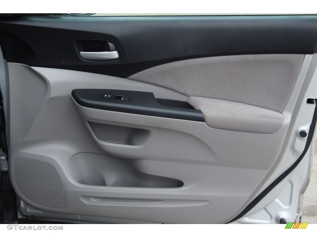 2012 CR-V EX - Alabaster Silver Metallic / Gray photo #27