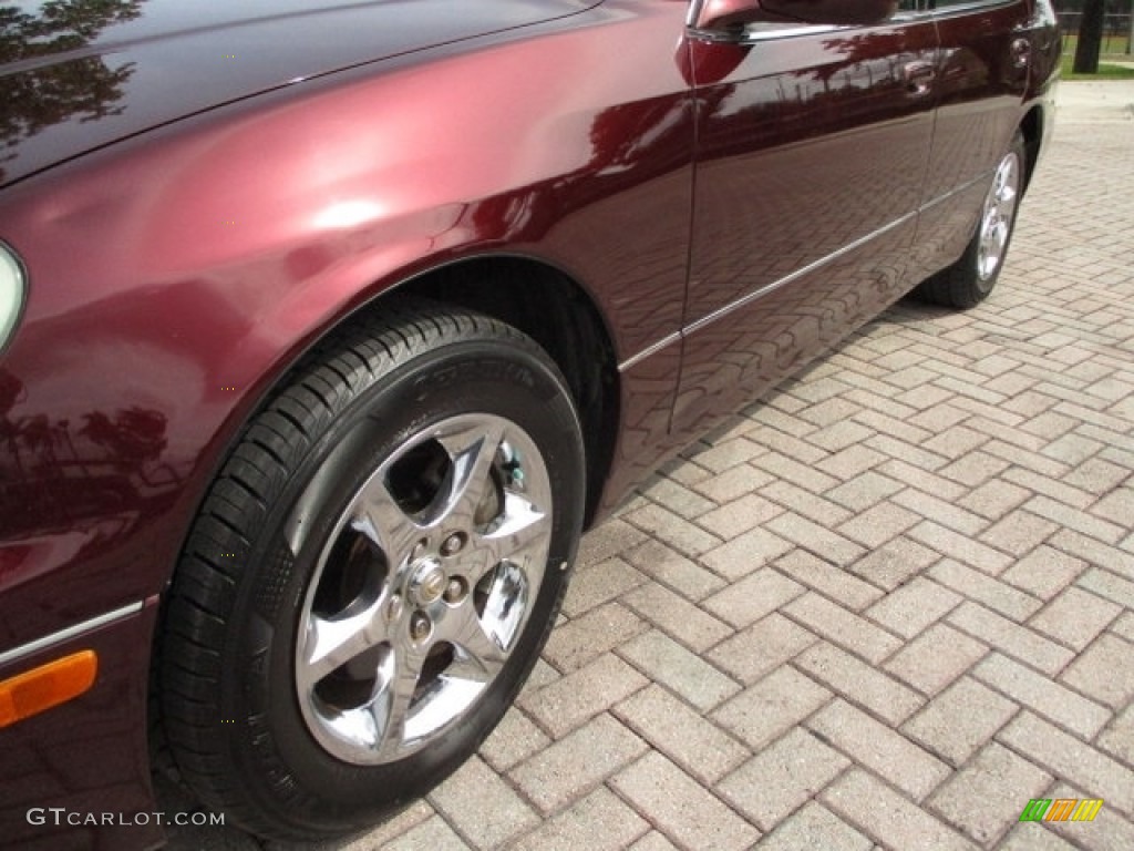 2003 GS 300 - Black Cherry Pearl / Ivory photo #59