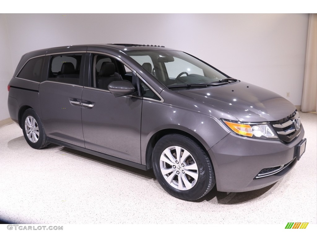2016 Odyssey EX-L - Smoky Topaz Metallic / Truffle photo #1