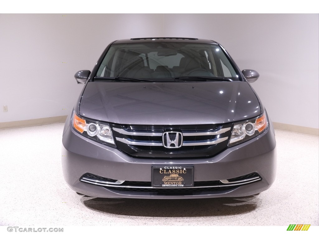 2016 Odyssey EX-L - Smoky Topaz Metallic / Truffle photo #2