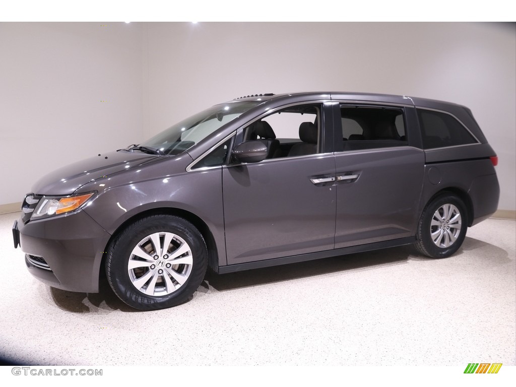 2016 Odyssey EX-L - Smoky Topaz Metallic / Truffle photo #3