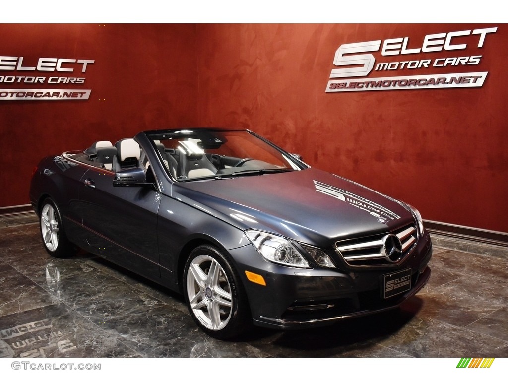 2013 E 350 Cabriolet - Steel Grey Metallic / designo Porcelain/Black photo #7