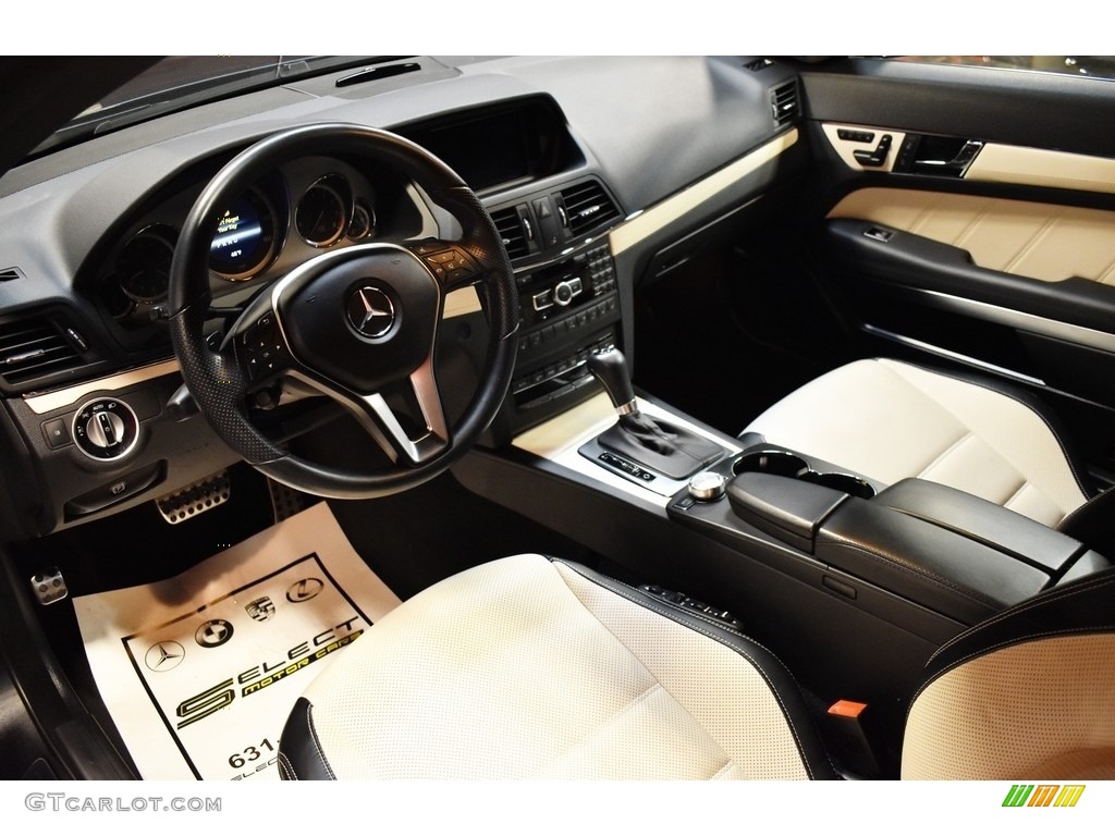 designo Porcelain/Black Interior 2013 Mercedes-Benz E 350 Cabriolet Photo #140964722