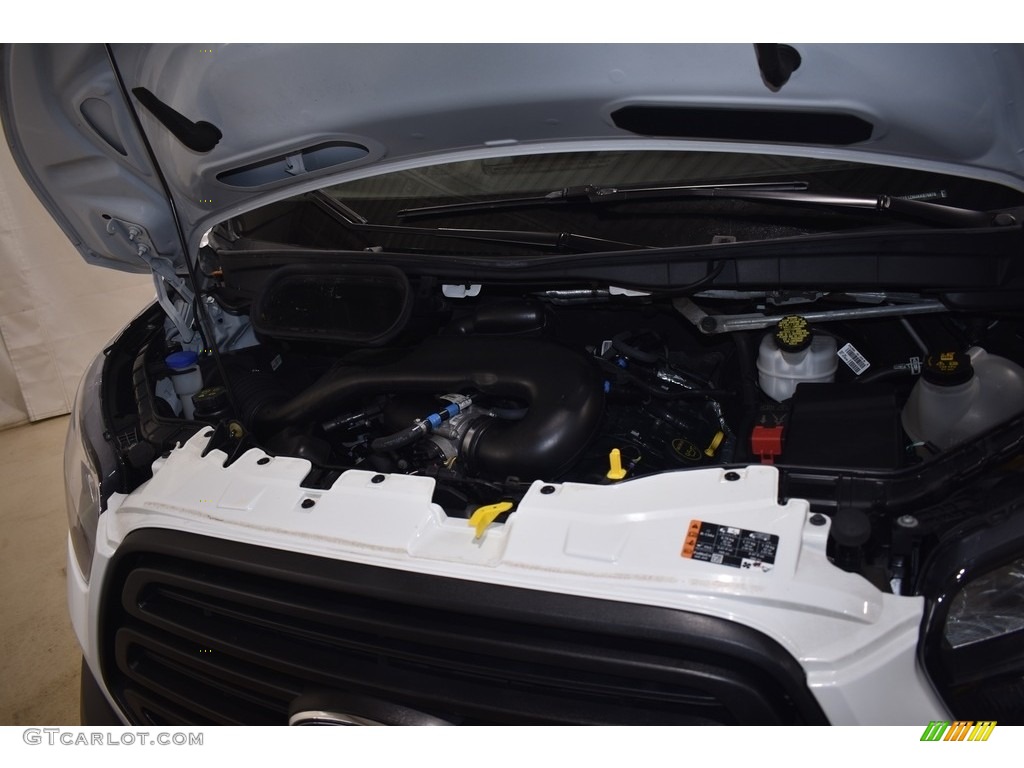 2019 Transit Van 150 LR Regular - Oxford White / Charcoal black photo #5