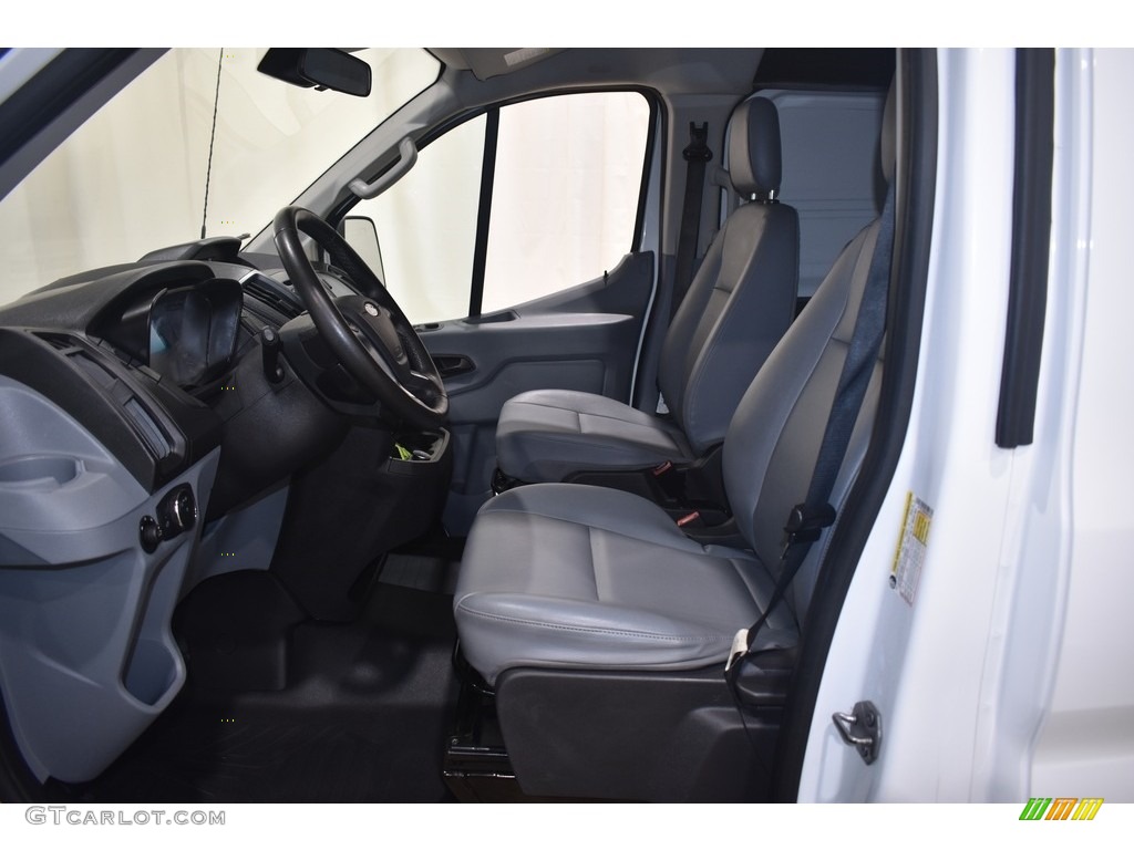 2019 Transit Van 150 LR Regular - Oxford White / Charcoal black photo #6