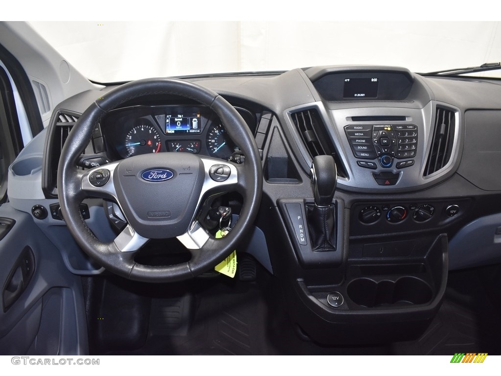 2019 Transit Van 150 LR Regular - Oxford White / Charcoal black photo #11