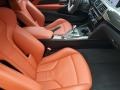 2020 BMW M4 Sakhir Orange/Black Interior Front Seat Photo