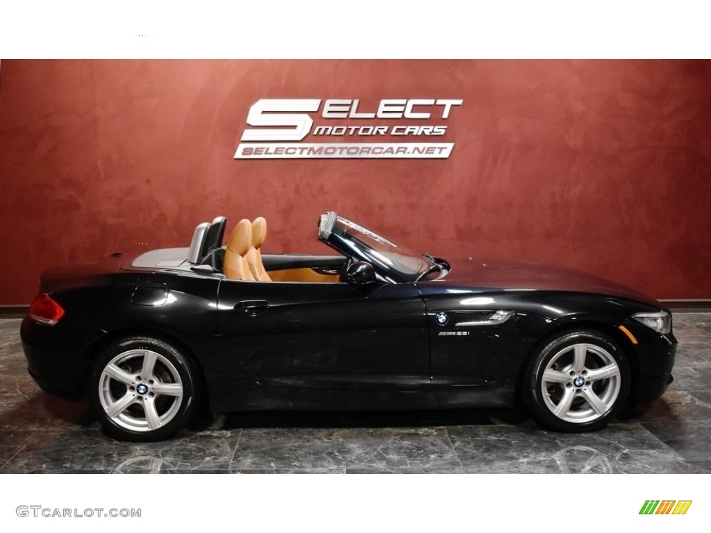 2015 Z4 sDrive28i - Jet Black / Walnut photo #4