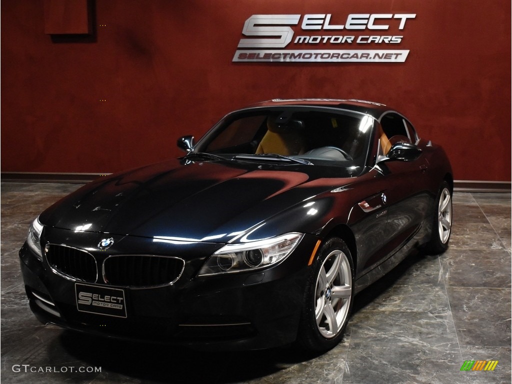 2015 Z4 sDrive28i - Jet Black / Walnut photo #5
