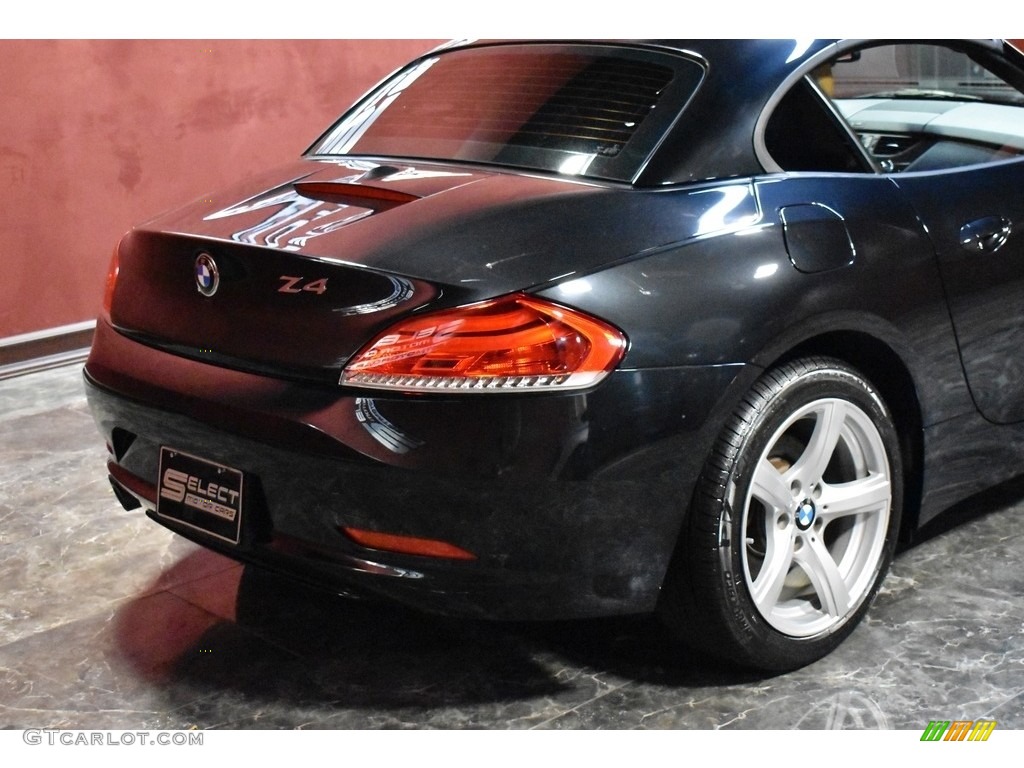 2015 Z4 sDrive28i - Jet Black / Walnut photo #6
