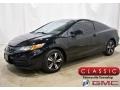 Crystal Black Pearl - Civic EX Coupe Photo No. 1