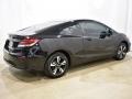 2014 Crystal Black Pearl Honda Civic EX Coupe  photo #2