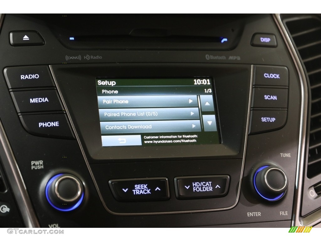 2014 Hyundai Santa Fe GLS Controls Photo #140965574