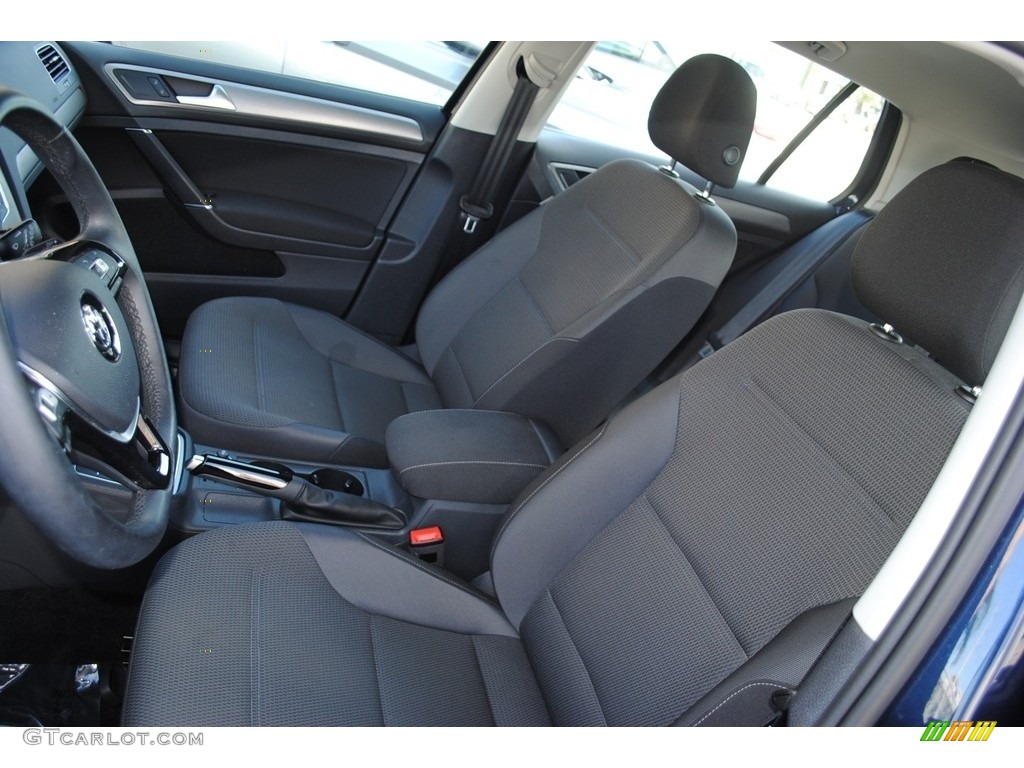 2017 Golf 4 Door 1.8T S - Night Blue Metallic / Titan Black photo #12