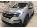 2021 Lunar Silver Metallic Honda Pilot Special Edition AWD  photo #3