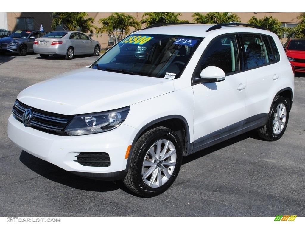 Pure White 2018 Volkswagen Tiguan Limited 2.0T Exterior Photo #140966780