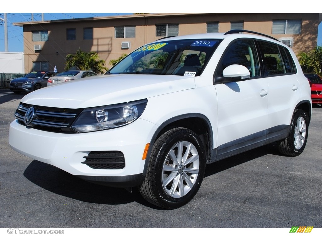 Pure White 2018 Volkswagen Tiguan Limited 2.0T Exterior Photo #140966804