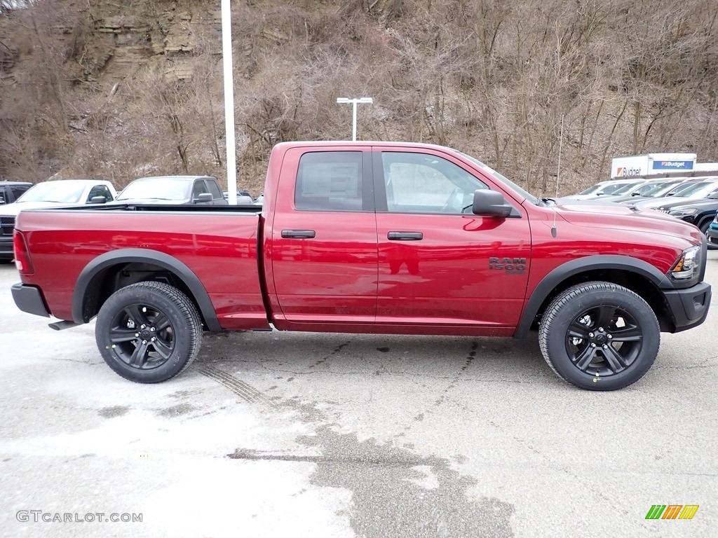 Delmonico Red Pearl 2021 Ram 1500 Classic Quad Cab 4x4 Exterior Photo #140968286